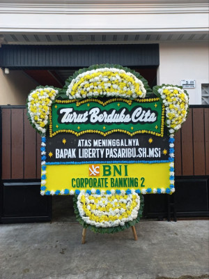 Papan Bunga Duka di Cipete Selatan