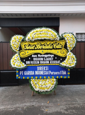 Papan Bunga Duka di Cipete Selatan