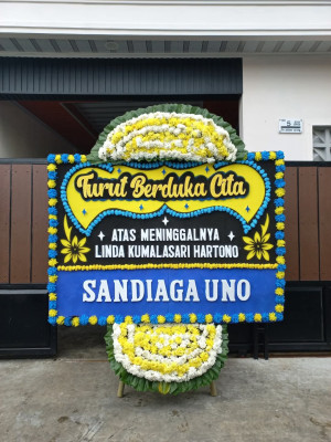 Papan Bunga Duka di Cipete Selatan