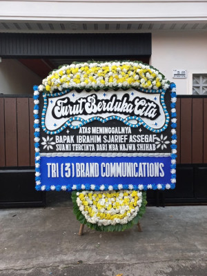 Papan Bunga Duka di Cipete Selatan